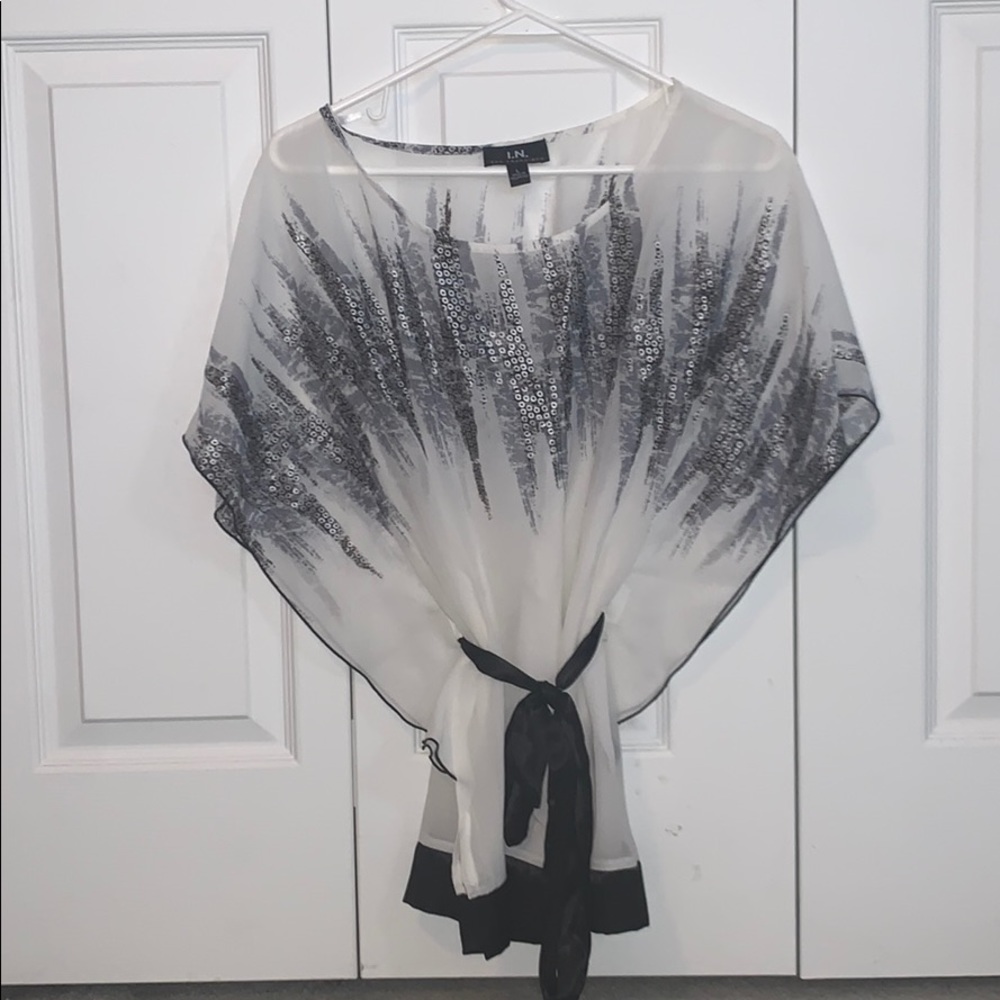 Tie waist blouse